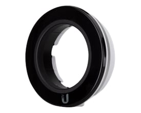 Ubiquiti UniFi G4 IR LED Extender Accessory, et cirkulært tilbehør med sort og hvid finish til UniFi G4-kameraer.