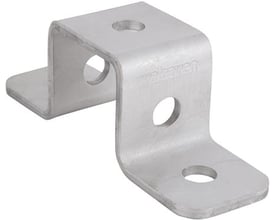 Walraven BIS Strut overfald i rustfrit stål, 41x41mm, med tydelige huller til montering.