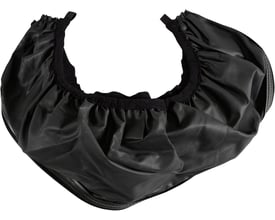 Overside af Boisen Safety Standard Face Seal Comfort, der viser den sorte farve og elastikkant til PAPR-tilbehør.