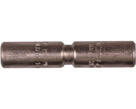 Elpress Al-samlemuffe AS70, 70/95mm2, vist uden skillevæg med graverede specifikationer.