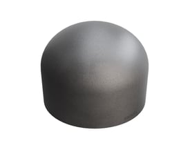 Indura endebund A-234 WPB i stål med dimensionerne 1 1/2" x 3,68 mm, overholder ASME B16.9 standarden.