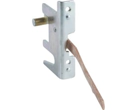 Schneider Electric udløser til PLUG-IN NSX100-250 i metal med messingdetalje og brun arm.
