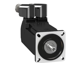 Schneider Electric Servo Motor BMH model BMH0701T06A2A med 1,4 Nm moment og 8000rpm hastighed, med IP54 kapslingsklasse.