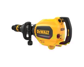 DeWalt DCH911NK-XJ 54V XR Flexvolt SDS-max nedbrydningshammer i gul og sort med ergonomisk håndtag og strømbryder.