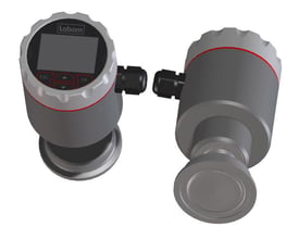 Siemens Pascal CI4 transmitter med bagudvendt Tri-clamp tilslutning, 16 bar absolut tryk, og M16 forskruning.