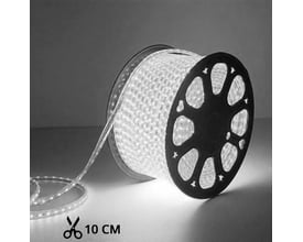 LEDlife Type X-2 LED-strip på rulle med markering af, at strippen kan klippes for hver 10 cm.