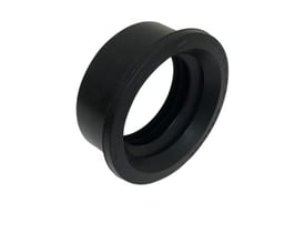 Uni-Seals anboringsmanchet ACT til Kaczmarek K2 spidsender, fremstillet af sort EPDM gummi.
