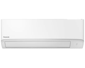 Frontbillede af Panasonic CS-TZ42ZKEW indedel, fremviser den hvide front, mærket og rene linjer.