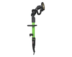 Eibenstock betongirafsliber ELS 125 D med 1200W motor og 8000 omdr/min, vist med grønt skaft og sort håndtag.
