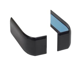 Legrand DLP samlestykke 50x80/130 i sort plast, designet til samling af ventilationskanaler.