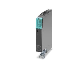 Siemens SINAMICS S120 dobbelt motor modul i Booksize frame med DC 600V input og 3AC 400V output, 3A/3A.