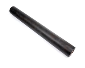 BG Byggros Plantex Gold ukrudtsdug rullet sammen, viser den sorte farve og 5,20 x 100 m dimensioner.