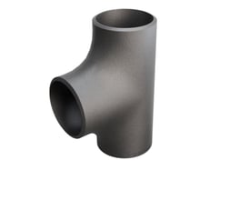 Tee P235GH svejset tee til rør med dimensionerne 48,3 x 2,6 mm og overholder DIN 2615/EN 10253-2 standarderne.