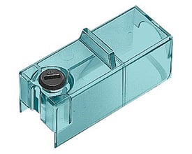 Siemens terminaldæksel til M6 gevind, transparent design med et mærke på låget, solgt i 6-pak.