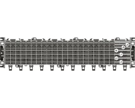 ABB Smissline ZLS905E30-3LNLALB monteringsskinne med tydelige mærkninger for LA, LB, N, L1, L2 og L3.