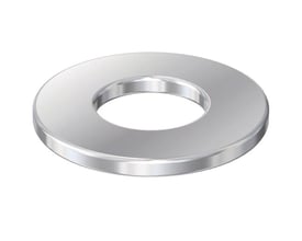 Flamco underlagsskive 8x18 mm galvaniseret. Skiven har en ydre diameter på 18 mm og er fremstillet af galvaniseret stål.