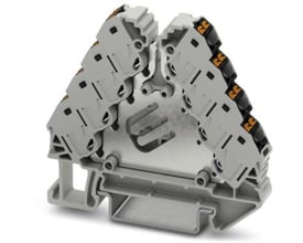 Phoenix Contact Potentialstik PTRVB 4-PV /BK med 16 push-in tilslutninger til 0,14-2,5 mm² ledere og 250V/17,5A mærkning.
