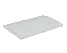 Schneider Electric tag RAL7035 til væg-/gulvskab med dimensionerne 500x420 millimeter, præsenteret på en hvid baggrund.