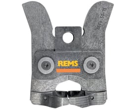 Rems GFFo 50-75 presstang til Geberit FlowFit, lavet af hærdet specialstål, til rørdimensioner 50-75 mm.