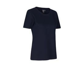 ID Identity T-shirt Pro til damer i navyblå, størrelse XL, med rund hals og kort ærme.