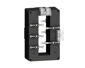 Schneider Electric PowerLogic CT strømtrafo til fugtige miljøer med 1000/5A dual output til 38x127mm bars, klasse 0.5.