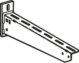 Legrand universalkonsol CRP 700-X, 700 mm bredde, designet til væg- eller loftpendel montering, med HDG finish.