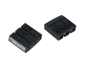 Schneider Electric 3-polet tilslutningsklemme D150LA9D115603 til GV2-M/P motorværn og LC1/LP1 kontaktorer, med 40mm afstand til direkte start.