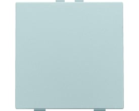 Niko 1-tryk i Sterling design, lyseblå, viser trykkets flade overflade og klikmonteringsdetaljer.