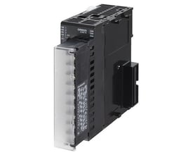 Omron CelciuX indbygget temperaturregulator basisenhed, sort med blå frontdetaljer og mærkater for funktioner.