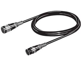 Omron E69-DF10 10 meter forlængerkabel med runde stik til E6C2-A/E6C3-A/E6CP/E6F encodere.