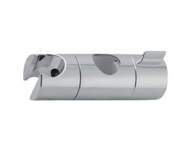 FM Mattsson Siljan håndbruseholder i krom, passer til Ø22 mm rør og brusersæt Siljan FMM 8370.