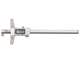 Digitalt dybdemål Mitutoyo 571-254-20 IP67, 150mm, med display, justeringshjul og ABSOLUTE-funktion.