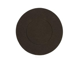 Scan Products Alda & Luna QI tætningsring, 125 mm diameter, mørkebrun skumring til Quick Install downlights.