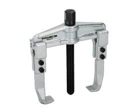 Bahco universalaftrækker med vendbare arme i gråt metal, designet til udvendig brug på 80-180 mm og indvendig på 80-350 mm.