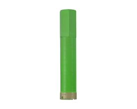 Eibenstock flisehulbor med M12 gevind, Ø18mm og 60mm boredybde i klar grøn farve.