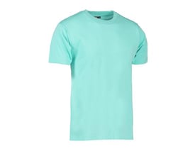 ID Identity T-TIME® T-shirt i mintgrøn, størrelse XL, med rund hals og korte ærmer, vist på hvid baggrund.