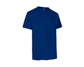 ID Identity T-shirt Pro i kongeblå, størrelse XL, vist forfra på hvid baggrund, fremstillet i ekstra slidstærkt materiale.