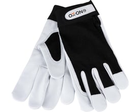 Et par Worker Comfort 2310 teknikerhandsker, vist med oversiden mod kameraet, med synligt logo og velcro-luk.