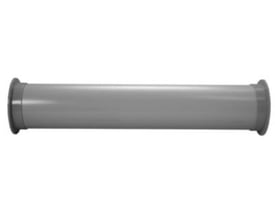Karfa rosetbøsningssæt i grå plast med 48mm diameter og 1 1/2" dimension, 400mm langt.