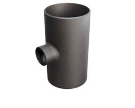 Indura svejsetee reduceret P235GH, dimension 139,7mm til 60,3mm, isoleret og fremstillet af sømløse stålrør.