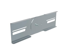 Legrand P31 ledkobling i galvaniseret stål til kabelføringsbakker, med synlige monteringshuller og skrue.