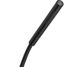 AXOR Starck stavhåndbruser i mat sort med to strålefunktioner, heraf Rain og Mono. Bruseren er 68 x 24 mm.