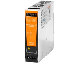 Weidmüller Diodemodul PRO DM 10 til 24V DC, med skrueterminaler og tydelig mærkning af input og output.