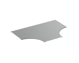 Schneider Electric låg til 300mm T-afgrening, el-forzinket metal med afrundede kanter og monteringshuller.