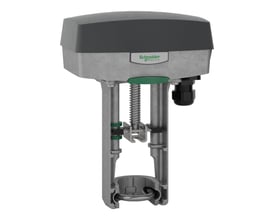 Schneider Electric M400-S2 ventilmotor til globe ventiler, 400N, 24VAC/DC med multisignalkontrol og IP54 beskyttelse.