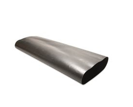 Sort krympemuffe med dimensioner 210/70 mm og 850 mm længde, isoleret på hvid baggrund.