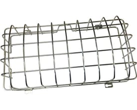 Lauritz Knudsen B410XH230XD110 boldgitter i galvaniseret stål med en solid gitterkonstruktion.