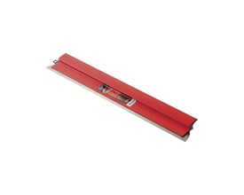 Glittespartel Liss Ergo 1000 mm med rustfri klinge og ergonomisk rødt håndtag, perfekt til store overflader.