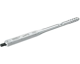 Gedore momentnøgle Ø22 mm, 140-620 Nm, lavet af aluminiumslegering med synlig kalibreringsmærkat.