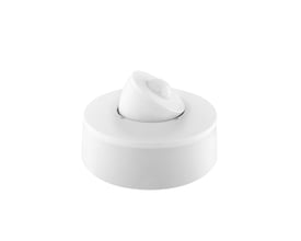 Jumitech Dali-2 påbygnings PIR sensor med integreret dagslysstyring, hvid RAL9016, med synlig PIR-detektor øverst på enheden.